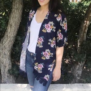 Pretty Floral Kimono